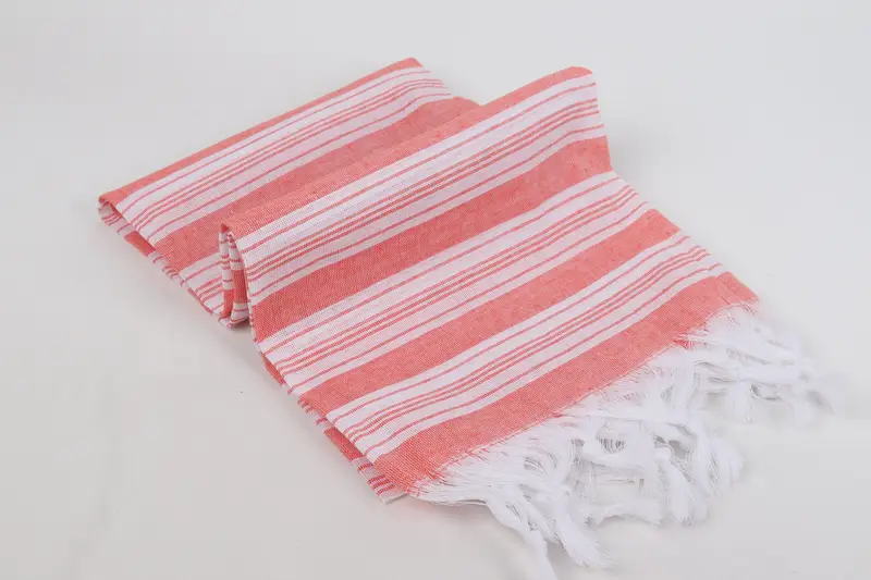 Lightweight Turkish towel, Mother Of The Groom Gift, Personalized Bridesmaid Gift, Pool Towels, Bridal Shower Favors, 70x40 Cotton Striped Towel - 6