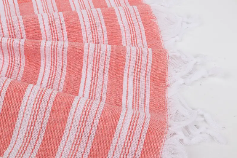 Lightweight Turkish towel, Mother Of The Groom Gift, Personalized Bridesmaid Gift, Pool Towels, Bridal Shower Favors, 70x40 Cotton Striped Towel - 8