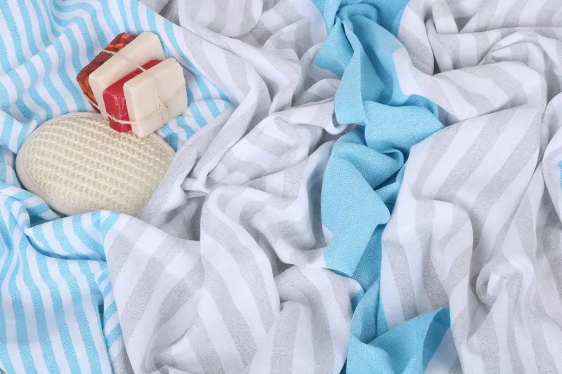 Summer Towel, 70x40 Cotton Striped Towel, Wedding Towel, Turkish Towel USA, Bachelor Gifts, Large Beach Towel Personalized, Beach towel, Spa Gift - 7