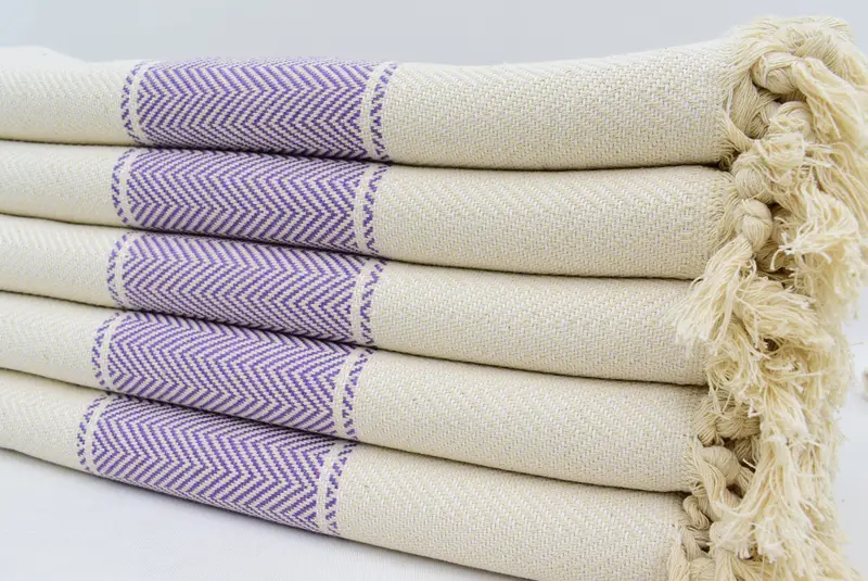 70x36 Cotton Herringbone Towel, Custom Gifts, Spa Towel, Sand-resistant towel, Monogram Turkish Towel, Personalized Towel Gift, Large Turkish Towel - 5