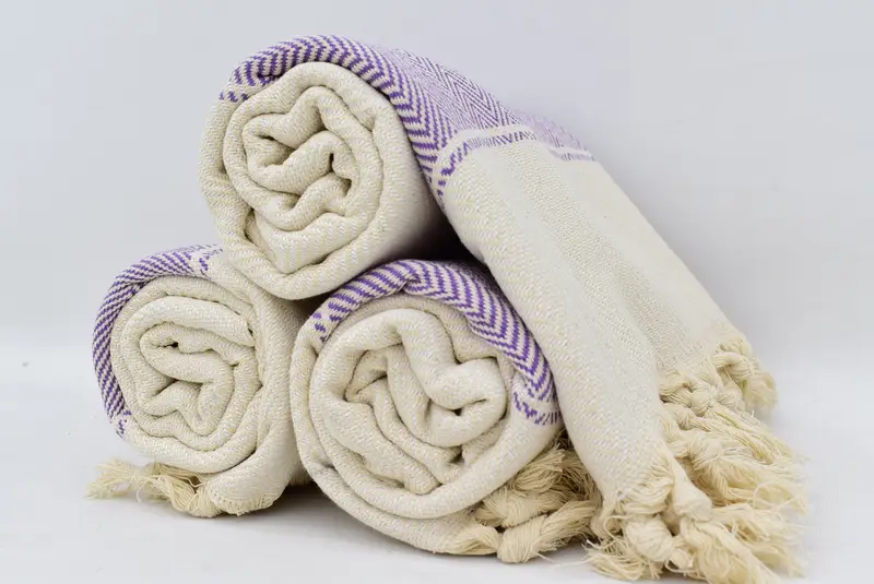 70x36 Cotton Herringbone Towel, Custom Gifts, Spa Towel, Sand-resistant towel, Monogram Turkish Towel, Personalized Towel Gift, Large Turkish Towel - 8