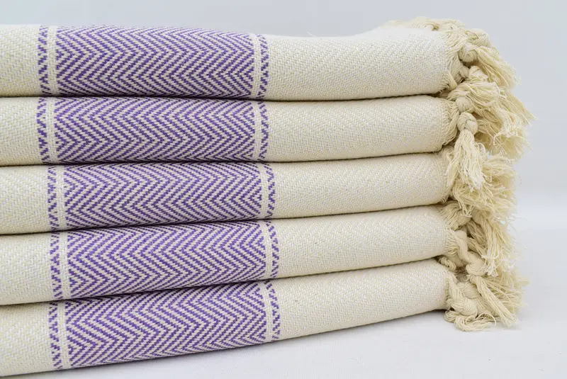 70x36 Cotton Herringbone Towel, Custom Gifts, Spa Towel, Sand-resistant towel, Monogram Turkish Towel, Personalized Towel Gift, Large Turkish Towel - 4
