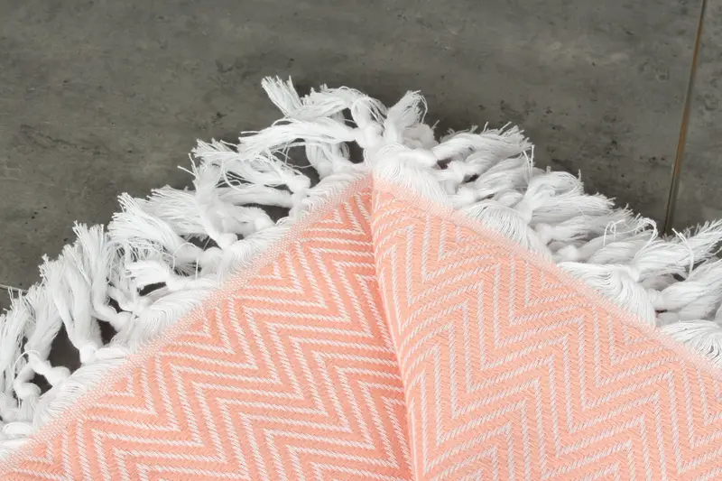 Bedspread, Throw Blanket, 96x80 Cotton Chevron Towel, Decorative Blanket, Wedding For Favor, Family Gift Basket, Bachelorette Large Towel - 4