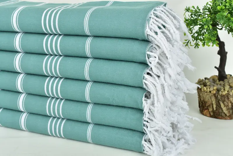 Monogram Turkish Towel, Fouta towel, Merry Christmas Gifts, Bachelorette Party Gifts, Bachelor Towel, 70x40 Cotton Striped Towel, Organic Towel - 3