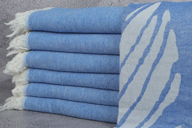 Handmade Turkish hammam towel, Welcome Wedding Gift, Turkish hand towel, 70x40 Cotton Floral Design Towel, Lightweight Turkish towel, Beach towel - 2
