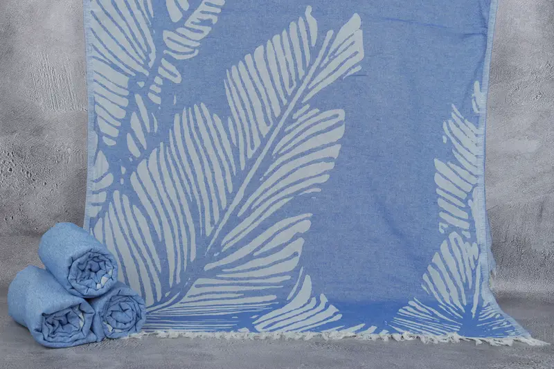 Handmade Turkish hammam towel, Welcome Wedding Gift, Turkish hand towel, 70x40 Cotton Floral Design Towel, Lightweight Turkish towel, Beach towel - 1