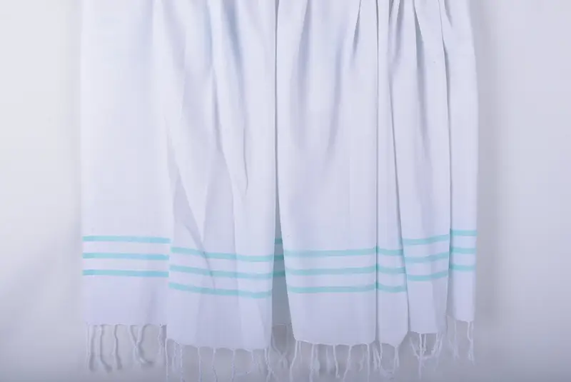 刺繍タオル、家の装飾ギフト、カスタムハンドタオル、花嫁介添人の贈り物、結婚式の贈り物、花嫁のための結婚式の日ギフト、40x24コットンストライプタオル - 8