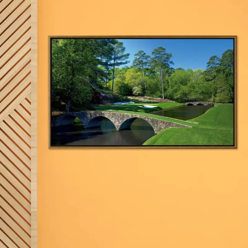 Elegant Canvas: Golf Club Landscape Art Print