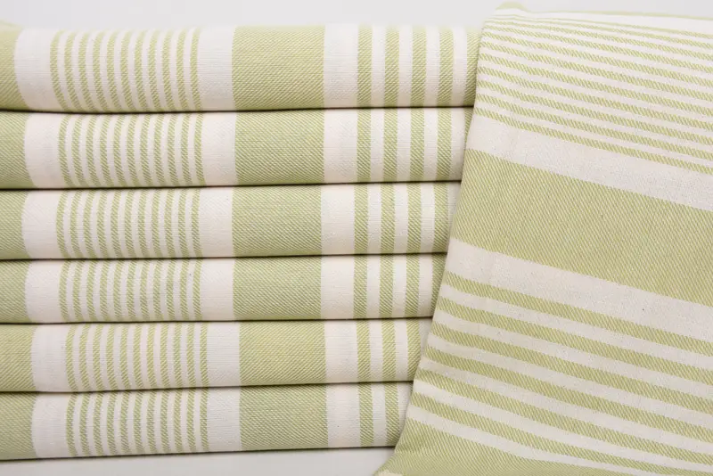 68x38 Cotton Striped Towel, First Wedding Anniversary Gift, Personalized Gift, Personalized Gifts, Personalized Wedding Gift For Couple, Custom Gift - 2