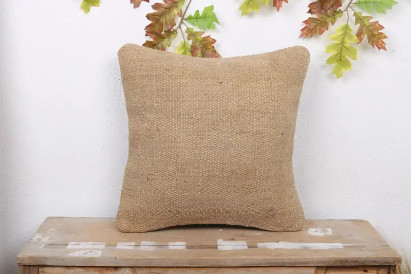 Handgefertigtes besticktes Southwestern-Wurfkissen, vielseitiges 18x18-Dekokissen