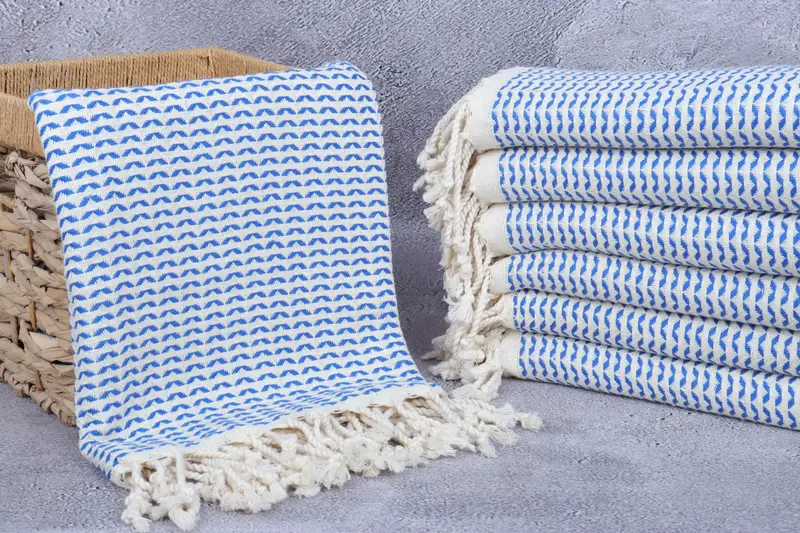 Unique Gift, Turkish bath towel, Wedding Favors, Custom Wedding Towel, Peshtemal Towel, Vegas Bachelorette Party Favors, 70x40 Cotton Diamond Towel - 3