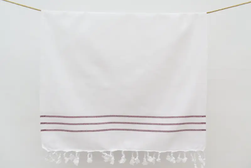 Küçük banyo havlu, 40x24 pamuklu çizgili havlu, Türk havlu el havlu, ürkütücü bekarlık parti hediyeleri, benzersiz hediye, monogram mutfak havlu - 8
