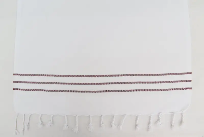 Küçük banyo havlu, 40x24 pamuklu çizgili havlu, Türk havlu el havlu, ürkütücü bekarlık parti hediyeleri, benzersiz hediye, monogram mutfak havlu - 6