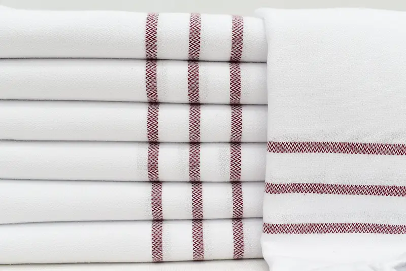 Küçük banyo havlu, 40x24 pamuklu çizgili havlu, Türk havlu el havlu, ürkütücü bekarlık parti hediyeleri, benzersiz hediye, monogram mutfak havlu - 1