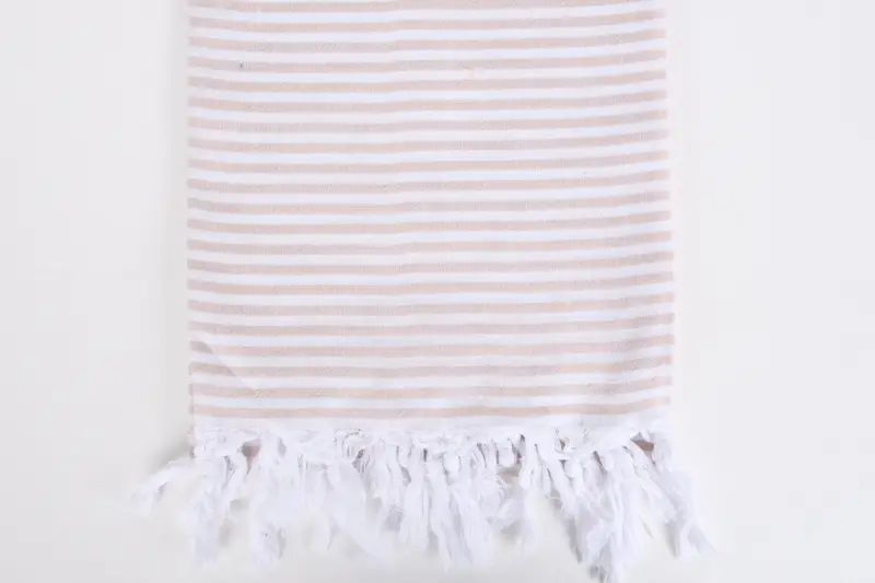 Girl Trip Party Favor, Luxury towel, Gym Towel, Birthday Gift, Absorbent towel, 68x36 Cotton Striped Towel, Wedding Gift, Turkish bath towel for spa - 3