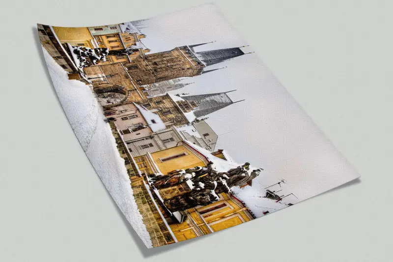 Prague Wall Poster, Landscape Digital Paper, Gift Wallpaper, Prague Bridge Wall Art, City Landscape Paper Art, Wallpaper By The Yard, - 3