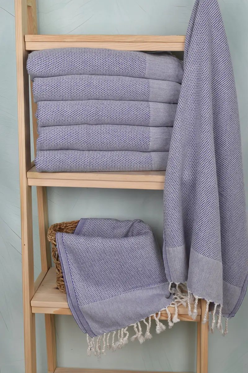 Turkish Towel Monogram, Small Towel, Gift For The Home, Turkish Hand Towel, Bridesmaid Gifts, Monogram Hand Towel, 44x24 Cotton Polka Dot Towel - 3