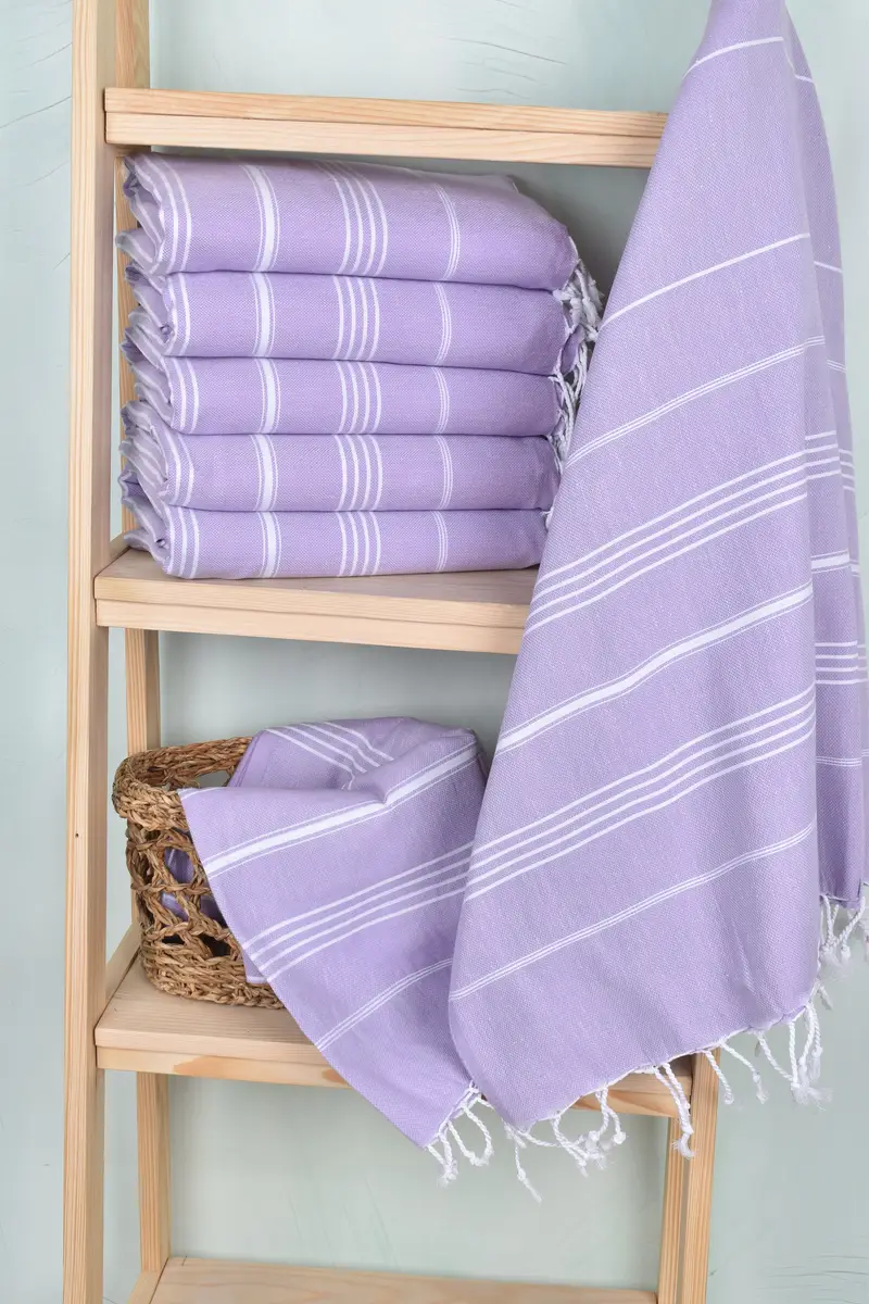 Gift For Her, Best Beach Towel, Custom Wedding Gifts, Bachelorette Party Favor, Holiday Towel, Beach Towel Monogram, 70x40 Cotton Striped Towel - 3