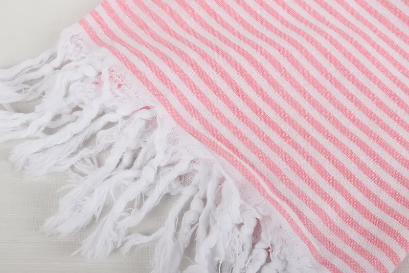 Unique Gift, 68x36 Cotton Striped Towel, Bachelorette Party Decorations, Wedding Gift, Custom Towel Beach, Girls Weekend Favors, Bridal Shower Gift - 7