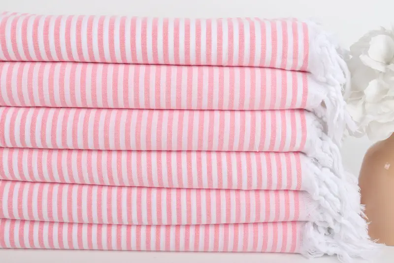 Unique Gift, 68x36 Cotton Striped Towel, Bachelorette Party Decorations, Wedding Gift, Custom Towel Beach, Girls Weekend Favors, Bridal Shower Gift - 3