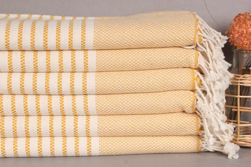 Beach Theme Bachelorette Party Gifts, Family Gift, Scarf Towel, Turkish hand towel, Monogram Beach Towel, Gifts For Him, 76x40 Cotton Striped Towel - 2