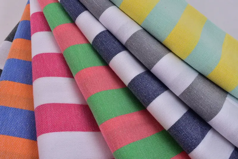 Lightweight Turkish towel, Best Wedding Gift, Personalised Gift, Gifts For Him, 70x40 Cotton Striped Towel, Personalized Turkish Towel, Gym Towel - 5