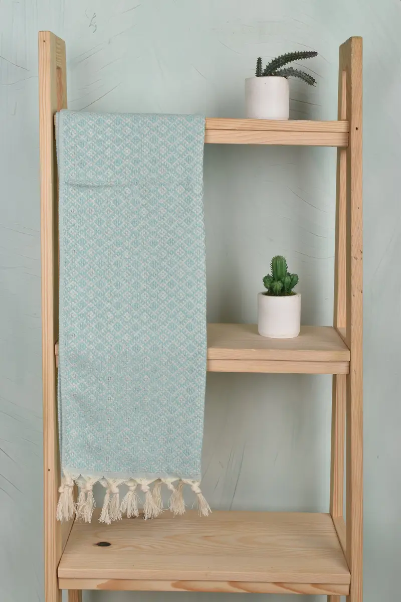 El yapımı hediye, Türk çay havlu, 38x20 pamuklu elmas havlu, mutfak havlu, monogramlı Türk havlu, düğün hediyesi, cadılar bayramı hediyeleri, yaz havlu - 8