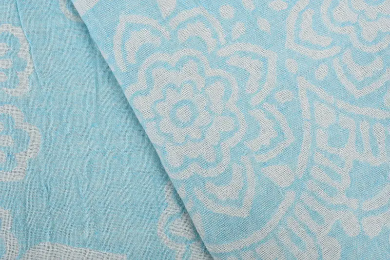 Bridal Party Gifts, Custom Beach Towel, 74x36 Cotton Floral Patterned Towel, Bachelorette Party Gifts Bridesmaids, Peshtemal Towel USA, Luxury towel - 6