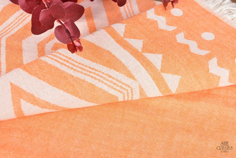 Bridal Shower Favors, Mother Of The Groom Gift, Organic Towel, Sand-free towel, Bridemaids Beach Towel, Gift For Him, 70x36 Cotton Plus Design Towel - 6