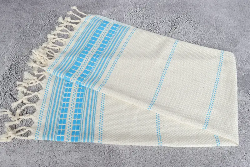 Customized Turkish Towel, Kitchen Towel, Small Bath Towels, 40x20 Linen Striped Towel, Bridal Shower Favor, Bridesmaid Towel, Bridesmaid Gifts - 6