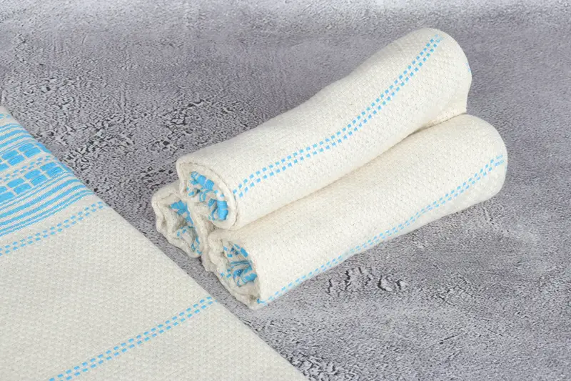 Customized Turkish Towel, Kitchen Towel, Small Bath Towels, 40x20 Linen Striped Towel, Bridal Shower Favor, Bridesmaid Towel, Bridesmaid Gifts - 8