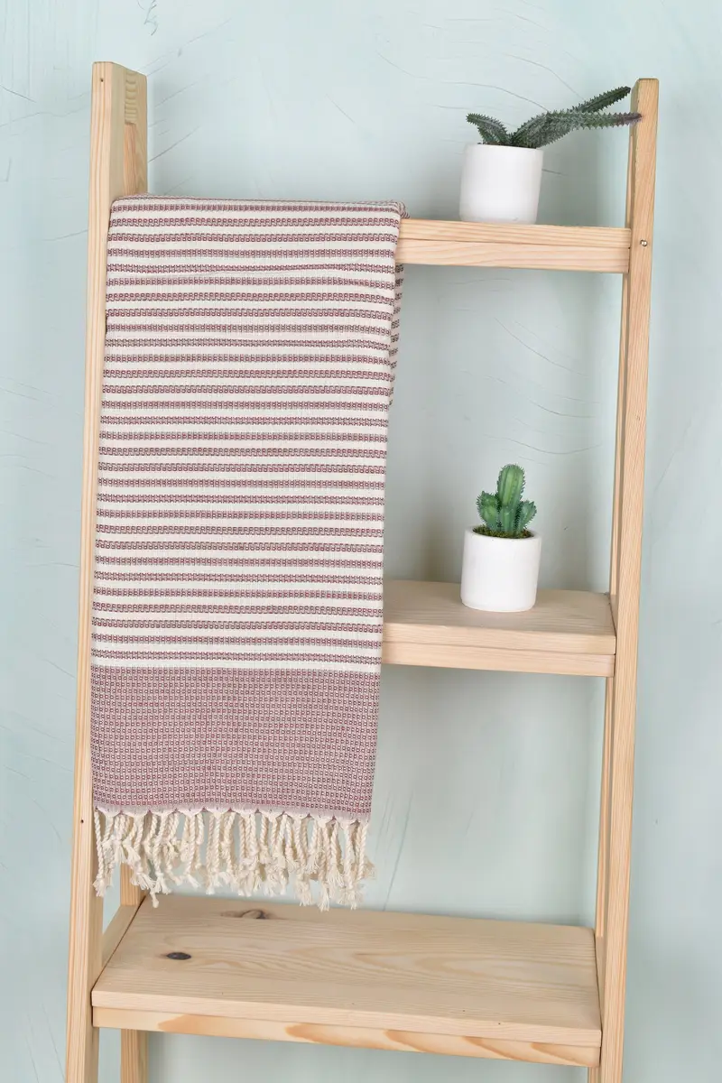 68x40 Cotton Striped Towel, Turkish beach towel, Bachelorette Party Gifts, Towel With Name, Peshtemal, Turkish bath towel, Beach Theme Wedding Gift - 8