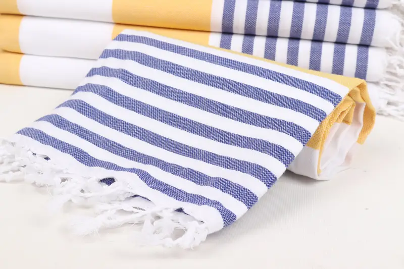 Gym Towel, Organic Towel, Turkish Towel USA, 70x40 Cotton Striped Towel, Custom Towel, Valentines Day Gift Idea, Embroidered Towel, Bridesmaid Towel - 4