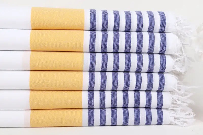 Gym Towel, Organic Towel, Turkish Towel USA, 70x40 Cotton Striped Towel, Custom Towel, Valentines Day Gift Idea, Embroidered Towel, Bridesmaid Towel - 3