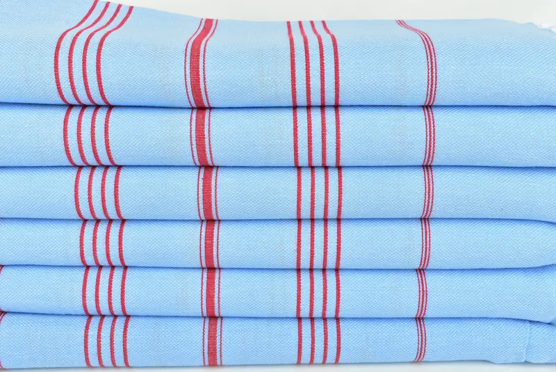 Quick-drying peshtemal towel for poolside, 70x40 Cotton Striped Towel, Pool Towels, Beach towel, Wedding Gift Ideas, Travel towel, Bridesmaid Gift - 2