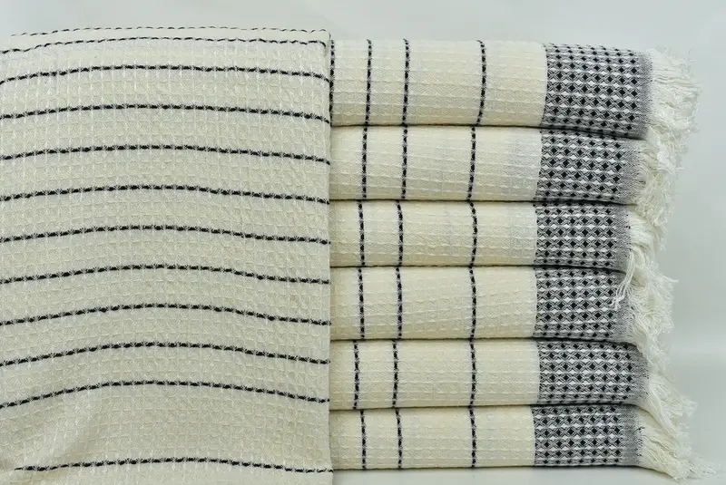 Beach Size Towel, Bachelorette Party Gifts, 70x40 Cotton Waffle Towel, Large Turkish Towel, Best Friend Gift, Bachelorette Party Favors Beach - 1