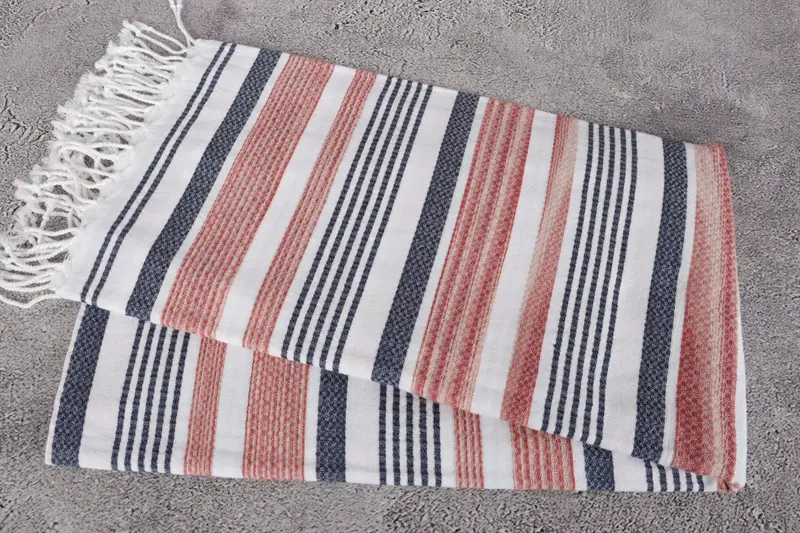 70x40 Cotton Striped Towel, Personalized Wedding Gift, Handmade Gift, Personalized Turkish Towel, Beach Towel Gift, Best Friend Wedding Gift - 6