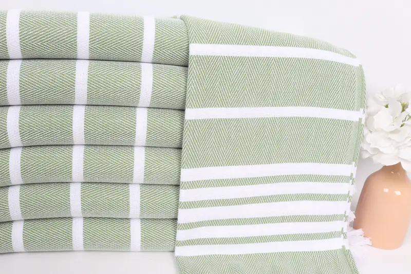 Bridesmaid Towel, Wedding Gift, Turkish Towel Hand Towel, Monogram Turkish Bath Towel, Unique Gift, Custom Hand Towel, 40x20 Cotton Zig zag Towel - 2