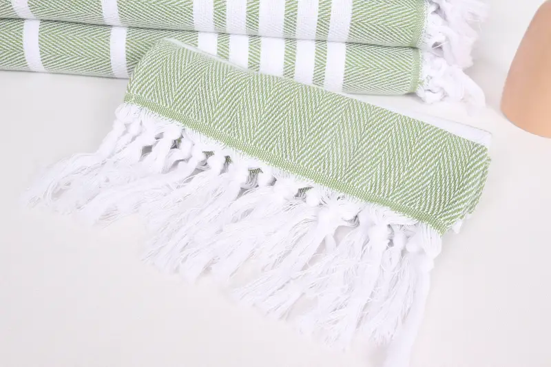 Bridesmaid Towel, Wedding Gift, Turkish Towel Hand Towel, Monogram Turkish Bath Towel, Unique Gift, Custom Hand Towel, 40x20 Cotton Zig zag Towel - 4