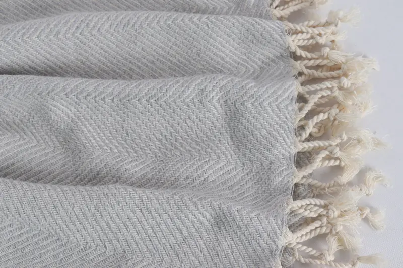 Gift For Coworker, 70x40 Cotton Herringbone Towel, Beach Towel Bulk, Custom Name Towel, Custom Gift, Spa Towel, Organic Turkish towel, Gift For Her - 8