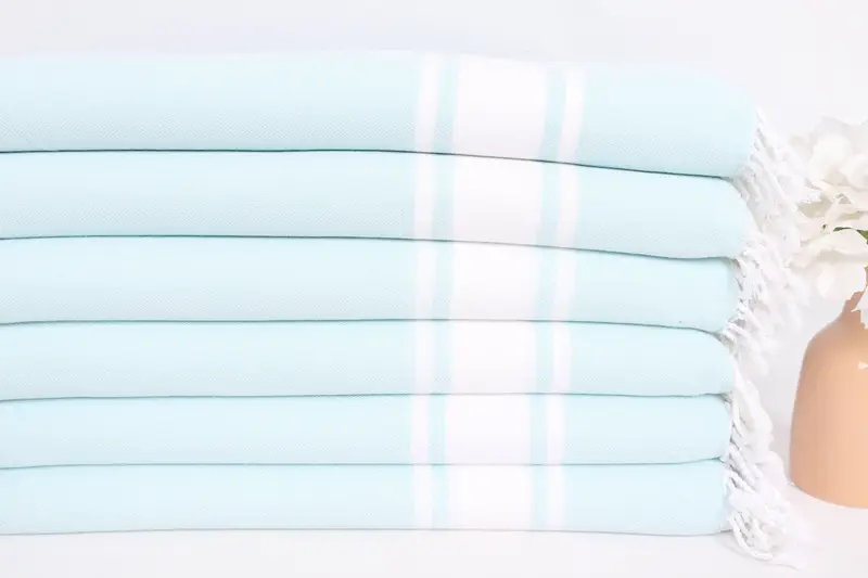 36x24 Cotton Striped Towel, Bridesmaid Gifts, Bridesmaid Gift, Custom Turkish Towel, Monogram Kitchen Towel, Bathroom Towel, Monogram Hand Towel - 3