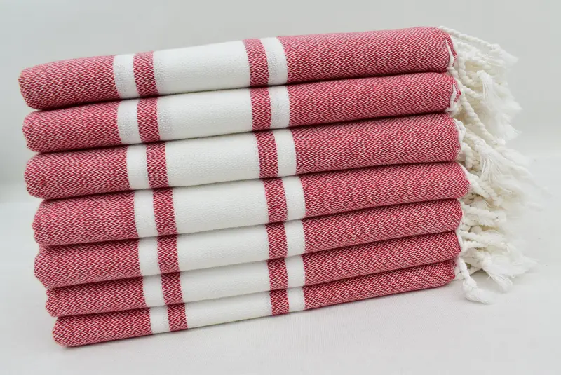 36x24 Cotton Striped Towel, Bachelorette Party Gifts, Monogram Hand Towel, Personalized Hand Towel, Handmade Gift, Bathroom Towels, Summer Towel - 4
