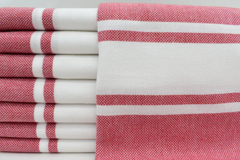 36x24 Cotton Striped Towel, Bachelorette Party Gifts, Monogram Hand Towel, Personalized Hand Towel, Handmade Gift, Bathroom Towels, Summer Towel - 1