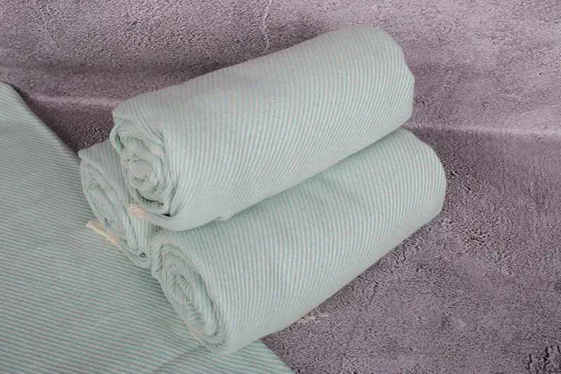 70x36 Cotton Striped Towel, Best Friend Gift, Peshtemal beach towel with unique design, Employee Gifts, Bachelorette Party Gift, Turkish hand towel - 7