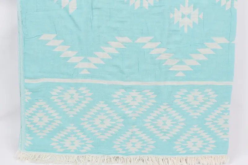 84x56 Pamuk Kilim Havlu, Gelin için Bekarlığa Veda Parti Hediyeleri, Ev Isınma Hediyesi, Battaniye Kanepesi, Türk Battaniyesi, Nedime Hediyeleri - 8