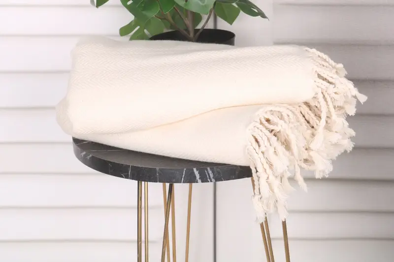 Turkish Towel USA, Christmas Gift, Luxury towel, Personalized Wedding Gift, Fringed Turkish peshtemal beach towel USA, 70x36 Cotton Zig zag Towel - 4