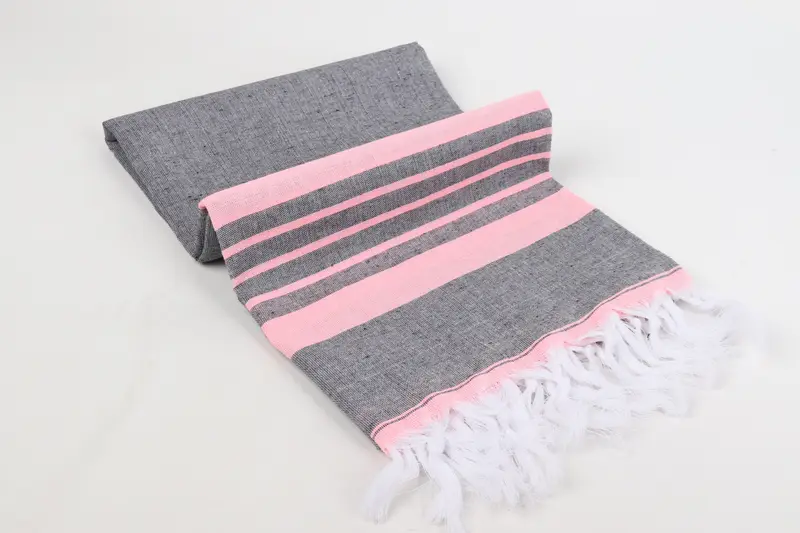 70x40 Cotton Striped Towel, Summer Towel, Bridesmaid Gifts, Gift For Bride, Spa Gift Towel, Personalized Bridesmaid Gift, Monogram Beach Towel - 6