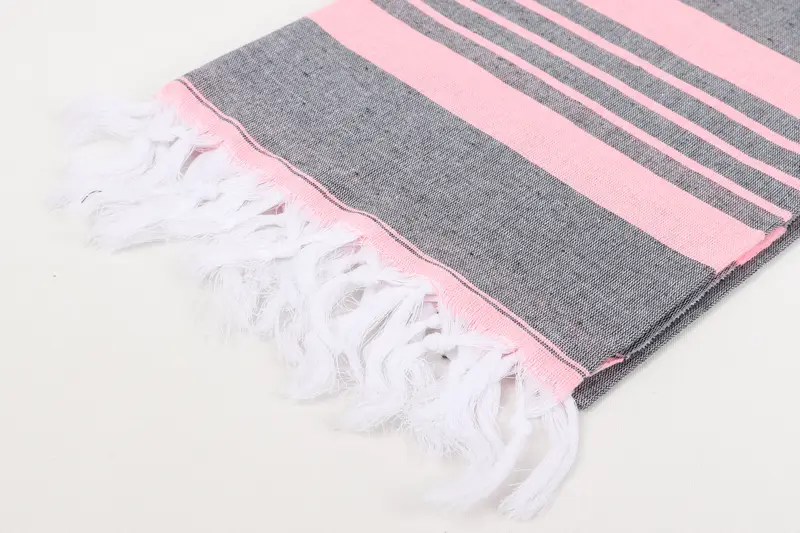 70x40 Cotton Striped Towel, Summer Towel, Bridesmaid Gifts, Gift For Bride, Spa Gift Towel, Personalized Bridesmaid Gift, Monogram Beach Towel - 7