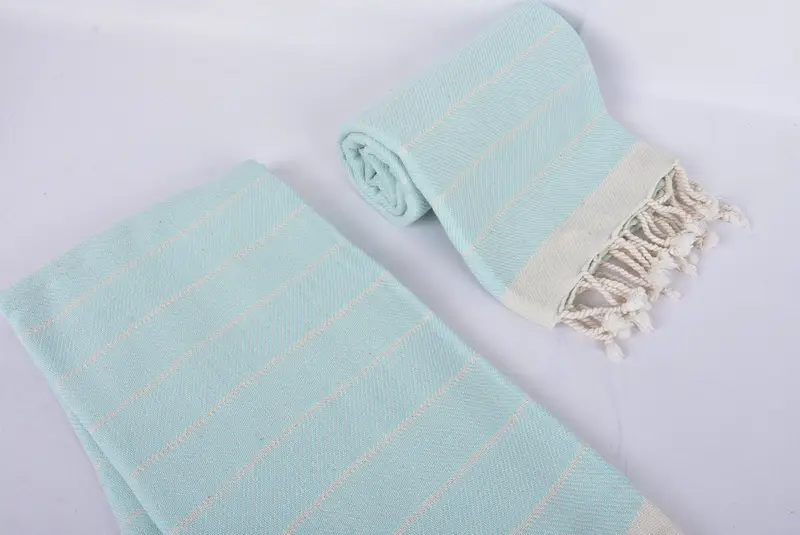 Wedding Shower Gift, Bachelorette Party Gifts, 70x40 Cotton Herringbone Towel, Peshtemal Towel, Handwoven Turkish bath towel, Summer Gift - 7