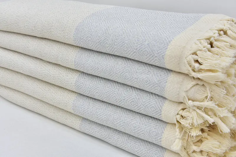 Extra Large Tablecloth, Wedding For Favor, Bridal Shower Gift, Thanksgiving Tablecloth, 104x80 Cotton Diamond Towel, Custom Blanket, Bedspread - 1